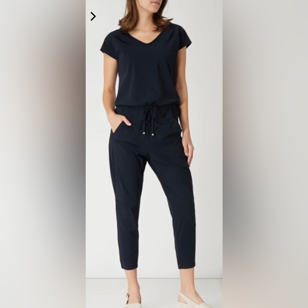 RAFFAELLO Rossi Short Sleeves Jumpsuit Combinaison Gira black size M